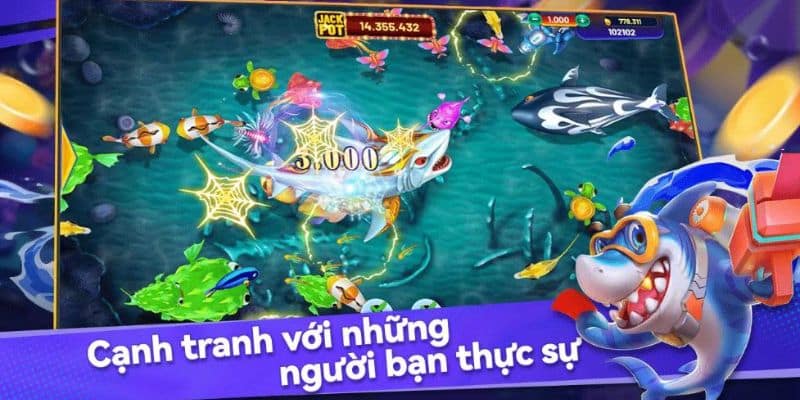 Bắn cá 4 người chơi – Trải nghiệm game hay, nhận xu khủng