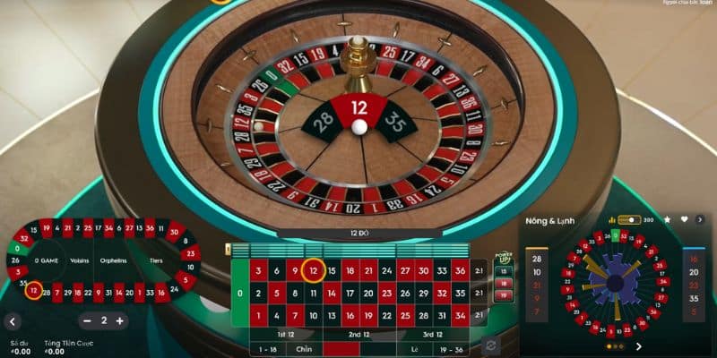 Roulette có nhiều loại cược khác nhau với tỷ lệ cược và tỷ lệ trả thưởng cao