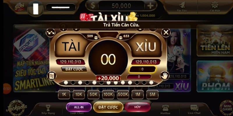 Chú ý phân bổ vốn cược hợp lý khi chơi game tài xỉu tiền ảo