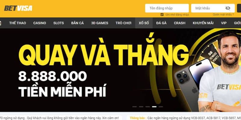 Betvisa là một cái tên nổi bật trong top nhà cái uy tín hiện nay