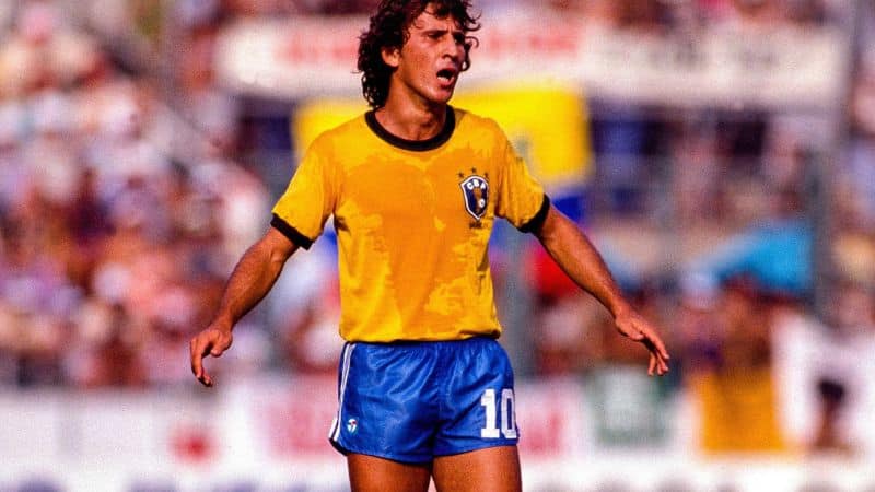 Zico được ví là một trong những cầu thủ vĩ đại nhất lịch sử của Selecao